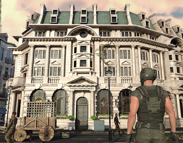 Skyguard Police Department Headquarters in Whitehaven